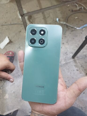 телефон fly ds115: Honor X6b, 256 ГБ, цвет - Зеленый, Отпечаток пальца
