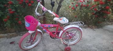 qiz velosiped satisi: Yeni Dörd təkərli Uşaq velosipedi 12", Pulsuz çatdırılma