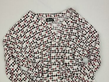 włoskie ubrania plus size: UP2Fashion, Women's blouse, size 4XL (EU 48)