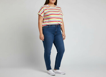koszula oversize w paski zara: Футболка жіноча, розмір 5XL