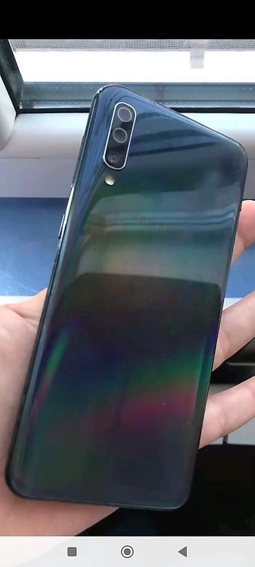 samsung 25: Samsung Galaxy A50, 64 GB, rəng - Göy, Barmaq izi — 1