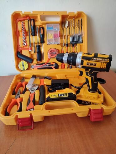 Ручные электроинструменты: Drel dəsti Dewalt 21V adnonikli
Drel dəsti
Nabor Drel
Drel
Drel naboru