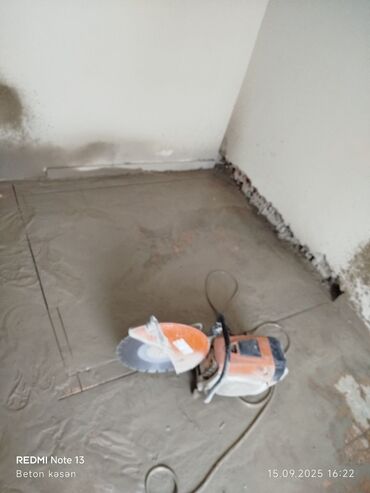 Beton işləri: Beton kəsmə beton deşmə xidməti Karot - HILTI DD 200 / 350 ilə 25 ° — 12