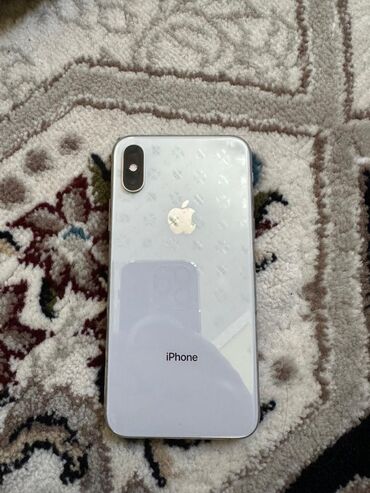 продам приставку смарт тв: IPhone Xs, Колдонулган, 64 ГБ, Ак, 76 %