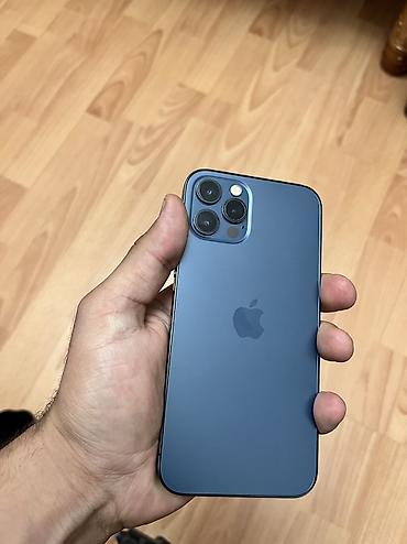 iphone 12 pro ikinci el: IPhone 12 Pro, 128 GB, Pacific Blue, Face ID — 1