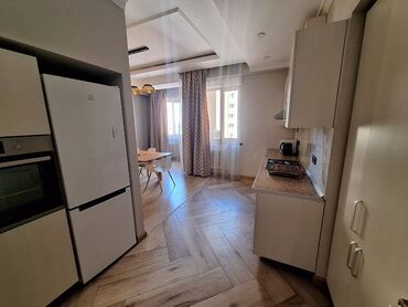 кв час ночь: 2 бөлмө, 77 кв. м, Элитка, 4 кабат, Евроремонт