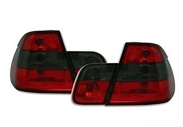KRISTALNA ZATAMNJENA STOP SVETLA BMW SERIJA 3 E46 | Kristalna crveno