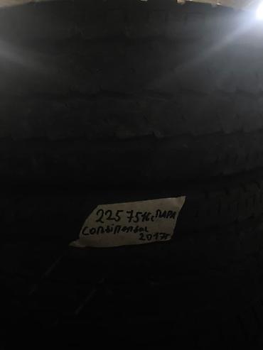 225 75 r16c: Шины 225 / 75 / R 16, Всесезонная, Б/у, Пара, Легкий коммерческий транспорт (C/LT), Continental — 1