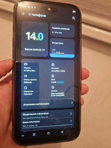 Apple iPhone: IPhone 16 Pro Max, Б/у, 64 ГБ, Space Gray, Чехол, 100 % — 10