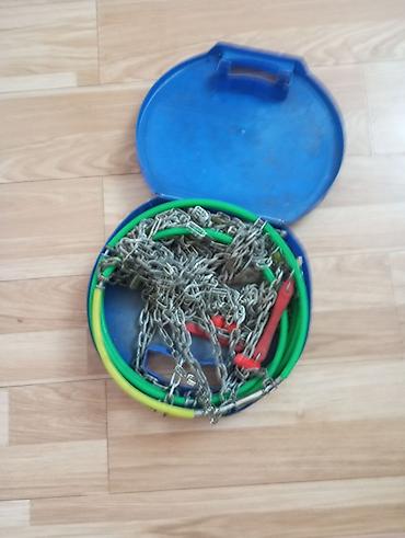 Автомобильные цепи противоскольжения (Snow Chains) в пластиковом