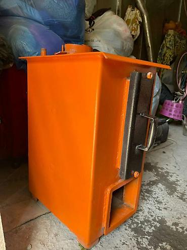 каменный уголь: Металлическая печь-ракета (rocket stove) для отопления и приготовления — 1