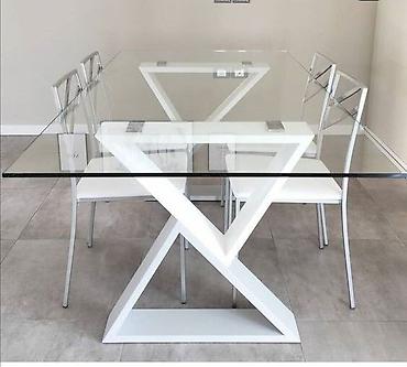 Masalar: Qonaq masası, Açılmayan, Taxta, Dördbucaq masa — 9