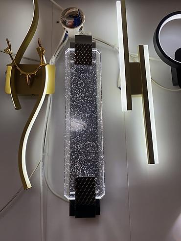 projector screen: Настенный светильник с декоративной акриловой панелью «искры» - Тип — 1