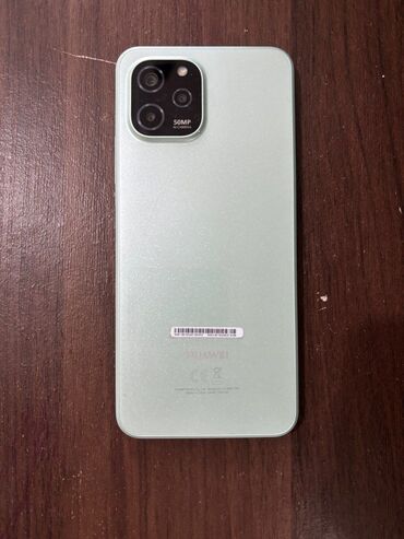 telfon: Huawei Nova Y61, 64 ГБ, цвет - Зеленый, Сенсорный, Отпечаток пальца, Две SIM карты