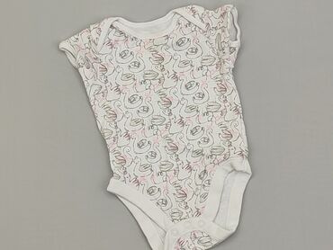 body niemowlęce białe: Body, George, 6-9 m, 
stan - Dobry