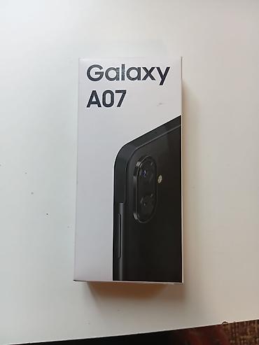 note 7 samsung: Samsung Galaxy A07, 256 GB, rəng - Qara — 1