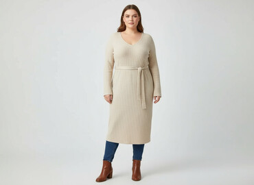 sukienki dla 40 latki na wesele: Women`s dress, size 4XL