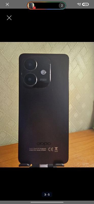 simes telefon: Oppo A3x, 128 GB, rəng - Bənövşəyi, Barmaq izi — 5