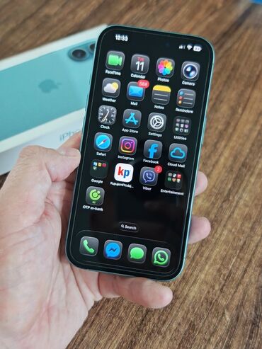 Apple iPhone: Apple iPhone iPhone 16, 128 GB, Zelen, Face ID — 3