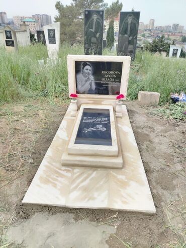 Başqa xidmətlər: Hər növ Qəbir başları, Mezar daslari ucuz ve kefiyyetli hazırlanması — 3