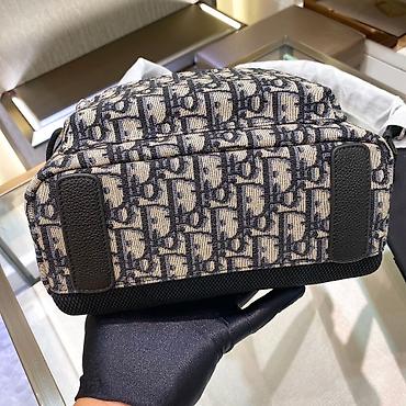 Рюкзаки: Рюкзак Dior Rider Backpack. • Жаккардовая ткань. • Отделка выполнены — 6
