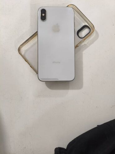 дисплей на iphone x: IPhone Xs, Б/у, Серебристый, Чехол, 73 %