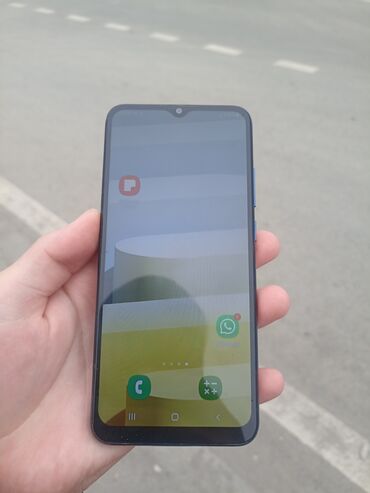 samsun s9: Samsung Galaxy A03, Колдонулган, 32 ГБ, түсү - Көгүлтүр, 2 SIM