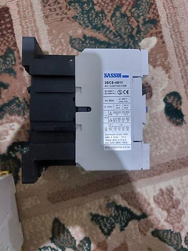 kontaktor siemens: IEK, Sassin və Siemens kontaktorları dəsti Məhsullar: - IEK KMI-23210 — 7