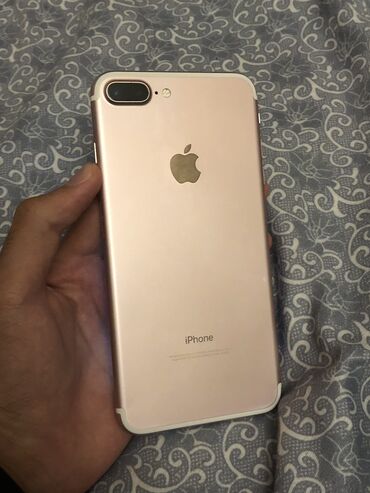 iphone 8 plus baku: IPhone 7 Plus, 128 GB, Rose Gold, Barmaq izi