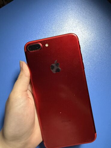 Apple iPhone: IPhone 7 Plus, 128 GB, Qırmızı, Barmaq izi