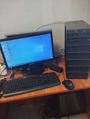 Настольные ПК и рабочие станции: Компьютер, ядер - 6, ОЗУ 6 ГБ, Игровой, Б/у, Intel Core i3, HDD