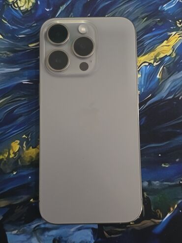 куплю стиральную машинку пол автомат бу: IPhone 15 Pro, Колдонулган, 512 ГБ, Natural Titanium, Каптама, 84 %