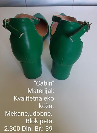 tn drift black: Zelene ženske cipele “Cabin” sa kaišićem oko zgloba i špicastim vrhom — 6