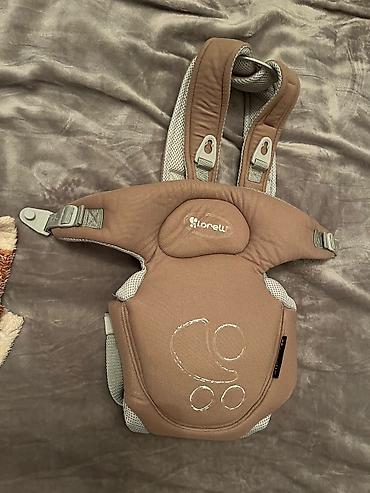 ugg bakü: Lorelli brendinin körpə daşıyıcısı (baby carrier) - Rəng: qəhvəyi/boz — 1