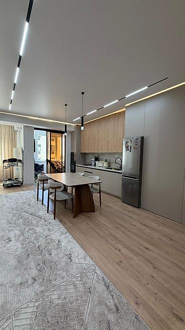 жк republic: 2 комнаты, 84 м², Аламедин-1 мкр Элитка, 7 этаж, Дизайнерский ремонт — 2