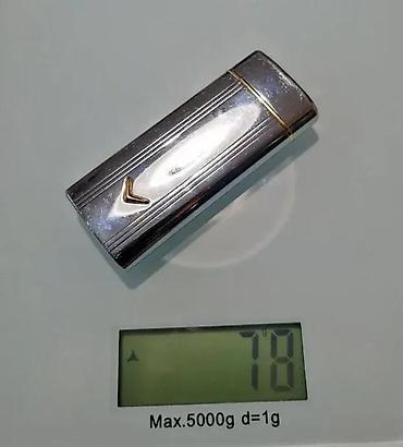 Upaljači i prateća oprema: Ronson Turbo upaljač MASIVAN 80gr!. Sjajan komad. Masivan i težak. Cca — 8