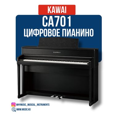 Другие музыкальные инструменты: Цифровое пианино Kawai CA701 Kawai CA701 — это передовая модель серии