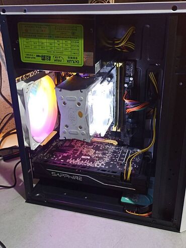 Настольные ПК и рабочие станции: Компьютер, ядер - 4, ОЗУ 16 ГБ, Игровой, Б/у, Intel Core i7, AMD Radeon RX 580, HDD + SSD — 21