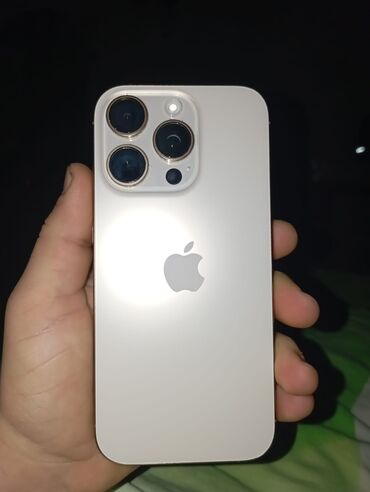 islenmis video kart satisi: IPhone 16 Pro, 128 GB, Desert Titanium, Face ID