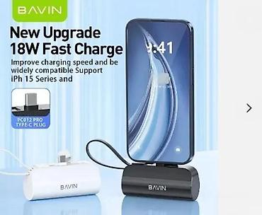 Eksterne baterije: BAVIN mini power bank 5000 mAh – 18W brzo punjenje - Kompaktan — 2