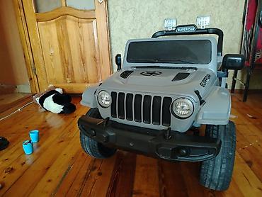 uşaqlar ucun maska: Uşaq üçün elektrikli “Super Car” tipli jeep - Korpus: boz rəngli — 2