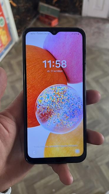 наушник повербанк: Samsung Galaxy A14 (модель SM-A145F/DSN), цвет черный. Основные — 1