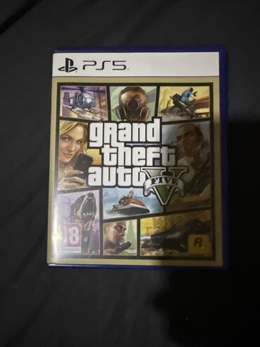 бу морозильные камеры: PlayStation 5 üçün Grand Theft Auto V oyunu. Bu nəşr yeni nəsil