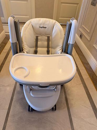 Yemək masaları, oturacaqları: Peg Perego uşaq yemək stolu və kreslosu Peg Perego uşaq yemək stulu — 2