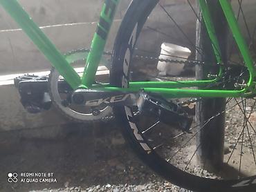 Городские велосипеды: Фикс-байк (фикс/синглспид) зеленого цвета. Характеристики и — 8