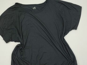 gładka czarne bluzki: Блуза жіноча, 2XL, стан - Хороший