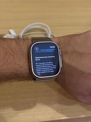 Smart saatlar: Apple Watch Ultra (1‑ci nəsil) Yaxşı vəziyyətdə saat satılır. Heç — 3