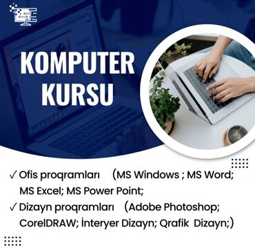 kompüterlər işlənmiş: Kompüter kursu, AutoCAD, ArchiCad, Fərdi, Onlayn, Qrup