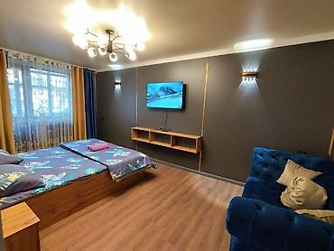 Посуточная аренда квартир: 2 комнаты, Душевая кабина, Кондиционер, Парковка — 9