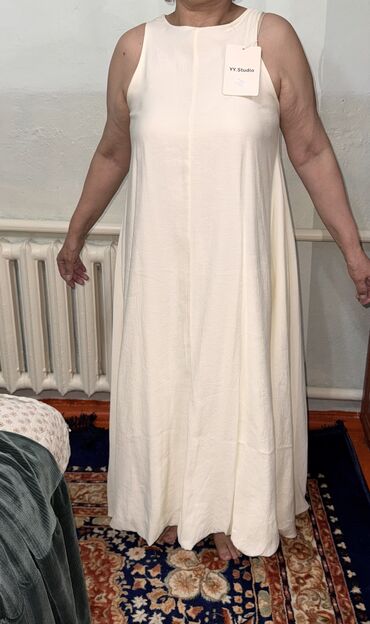 кийим ош: Күнүмдүк көйнөк, Туркия, Жай, Узун модель, 5XL (EU 50)